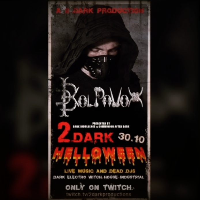 If you missed my Live Performance on the 2 Dark Helloween Event 2021 presented by @djscottdurand_darkindulgence and @communion_after_dark

Now you can enjoy the Performance on my YouTube channel too.
I'm so thankful and proud to was a part of it. Thank you for all the awesome feedback and support and the listeners and viewers 🖤🖤🖤

Link is on my linktr.ee: 
@bolpavox

-----

#BolPaVoX #electroshaman #shamanicnoise #shamanic #tribalnoise #tribalelectro #darkelectro #darktechno #industrialtechno #industrial #powernoise #rhythmandnoise #rhythmicnoise #2darkproductions #2darkhelloween #event #wickedshow #wicked #witch #witchhouse #ebmmusic #ebm #TheTribe